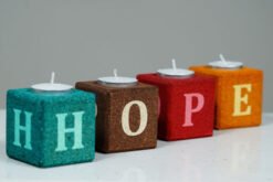 Cork Cube Tea Light Holder