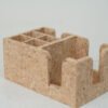 Cork Multiple Compartment Bar Caddy