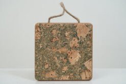 Cork Olive Square Trivets