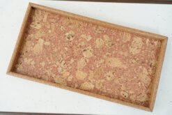 Cork Red Assiago Tray
