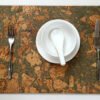 Cork olive Table Mat