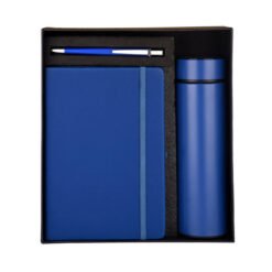 Dark Blue 3 in 1 Gift set (Plastic Pen)