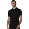 Jack Jones Solid Plain Polo Black