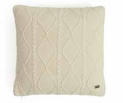 Pluchi Cushion Covers Cable Moss 100% Cotton