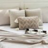 Pluchi Decor Bedding Aysel PBCAS6 Pale Whisper