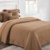 Pluchi Decor Bedding Diamond Linked PLBCDL46 Deep Oat Catawood Stone