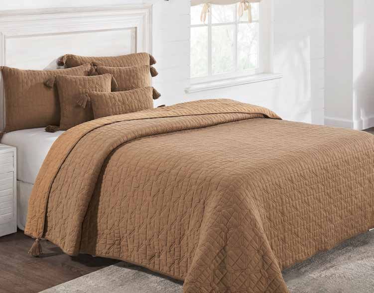 Pluchi Decor & Bedding Diamond Linked PLBCDL46 Deep Oat & Catawood Stone 3 Pluchi Decor & Bedding Diamond Linked PLBCDL46 Deep Oat & Catawood Stone