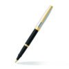 Sheaffer C2 AE SAGARIS 9475 Gloss Black Barrel and Chrome Cap Rollerball Pen With Gold Tone Trim