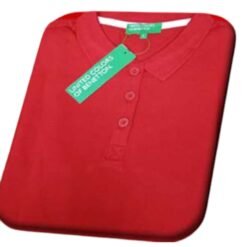 UCB Poly-Cotton T-Shirt Red Female