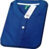 UCB Polo Neck Cotton T shirt Royal Blue Female