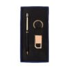 Vibrant 2 in 1 Black Golden Finished Gift Set EK2572