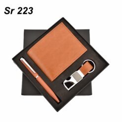 3 in 1 Wallet Set Tan GCSR 223