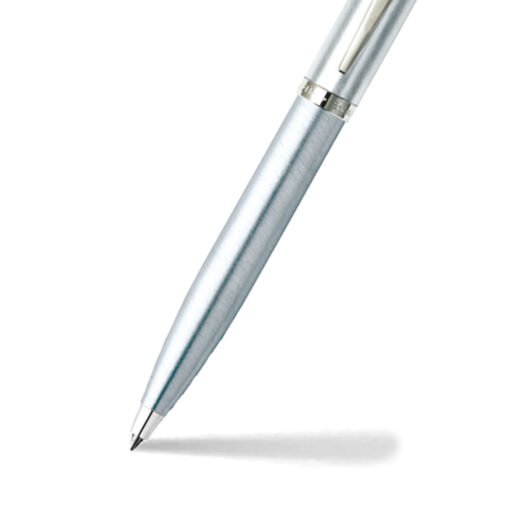 Sheaffer Pen 100 E9306 Brushed Chrome With Chrome Plate Trim Bp 3 Sheaffer Pen 100 E9306 Brushed Chrome With Chrome Plate Trim Bp - Image 2