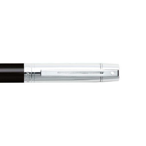 Sheaffer Pen 300 E9314 Glossy Black Barrel Chrome Cap With Chrome Plated Trims Bp - Image 2