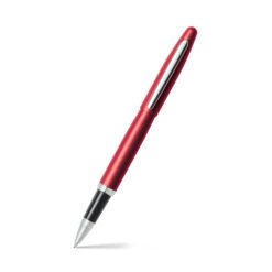 Sheaffer Pen Vfm E9403 Excessive Red With Chrome Plated Trims Rb