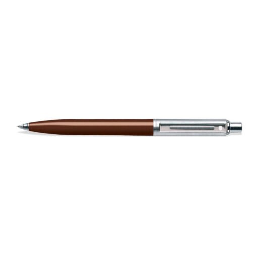 Sheaffer Pen Sentinel E321 Coffee Brown Barrel Brushed Chrome Cap And Chrome Trim Bp - Image 3
