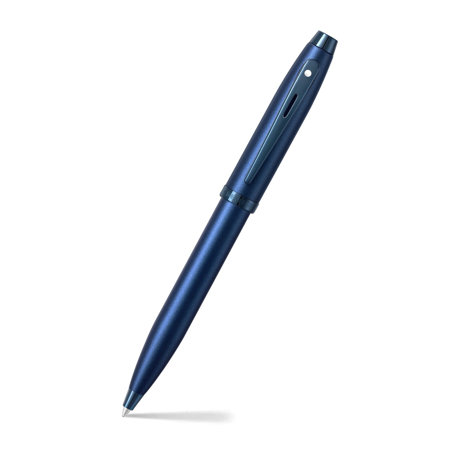 Sheaffer Pen 100 E9371 Satin Blue With Pvd Blue Trims Bp 3 Sheaffer Pen 100 E9371 Satin Blue With Pvd Blue Trims Bp