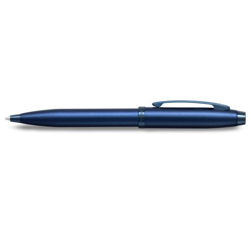 Sheaffer Pen 100 E9371 Satin Blue With Pvd Blue Trims Bp 4 Sheaffer Pen 100 E9371 Satin Blue With Pvd Blue Trims Bp - Image 2