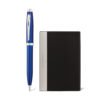 Sheaffer Gift Set 100 G9339 Glossy Blue Lacquer With Chrome Plate Trim Bp With Bch