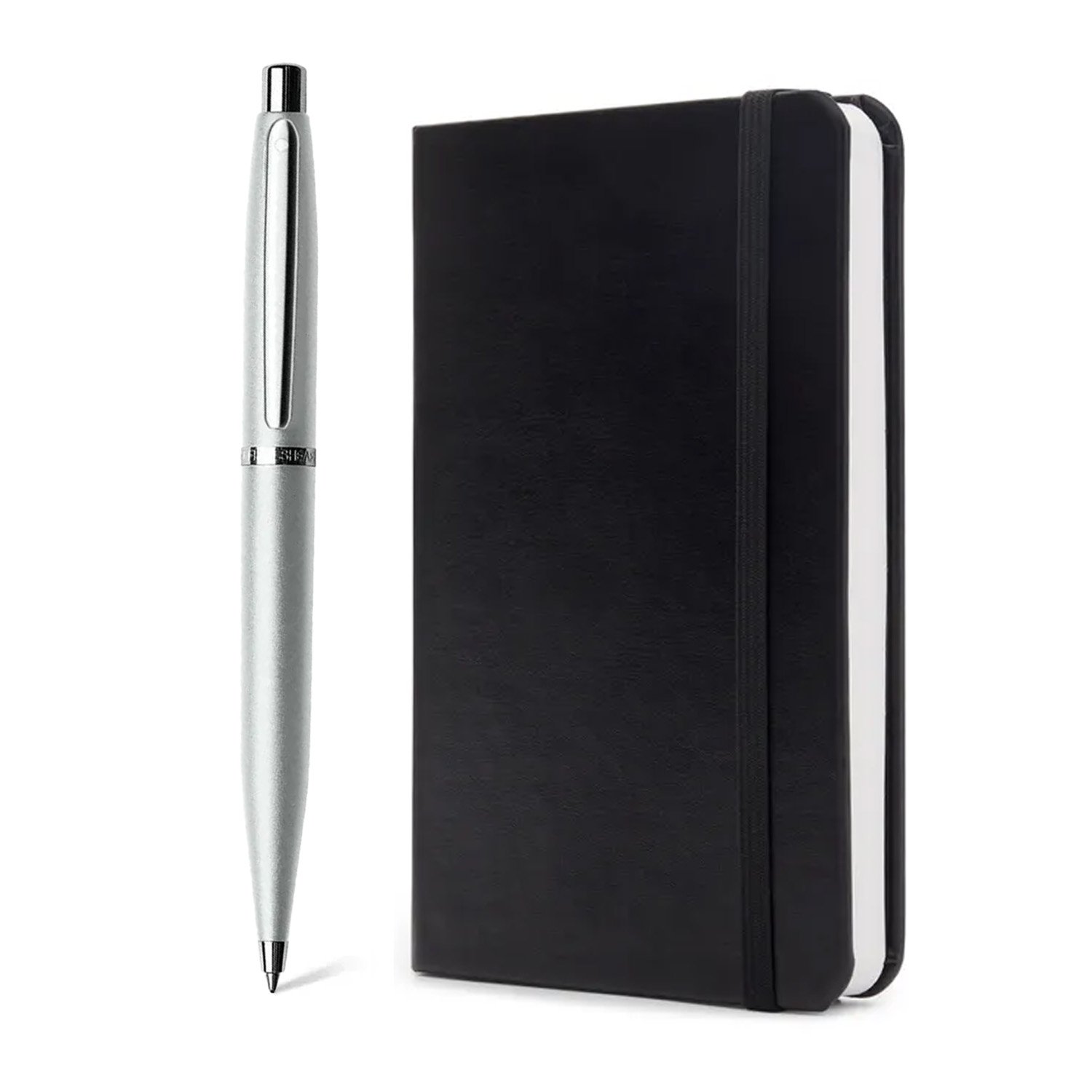 Sheaffer Gift Set Vfm G9400 Strobe Silver With Chrome Plated Trims Bp With Small Notebook 3 Sheaffer Gift Set Vfm G9400 Strobe Silver With Chrome Plated Trims Bp With Small Notebook