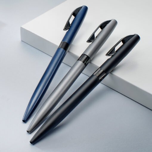 Sheaffer Pen Reminder E9018 Matte Blue With Polished Black Pvd Trim Bp - Image 3