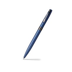 Sheaffer Pen Reminder E9018 Matte Blue With Polished Black Pvd Trim Bp