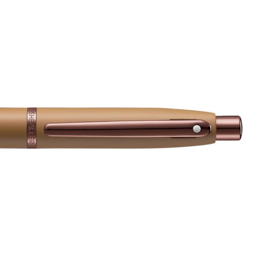 Sheaffer Pen Vfm E9428 Coffee Edition Matt Brown With Regal Brown Pvd Trims Bp - Image 4