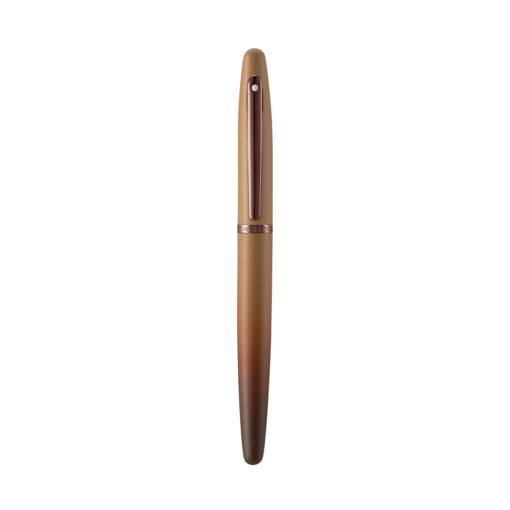 Sheaffer Pen Vfm E9428 Coffee Edition Matt Brown With Regal Brown Pvd Trims Rb - Image 2