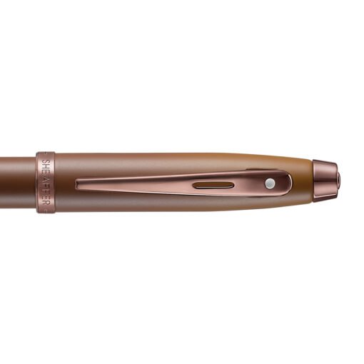 Sheaffer Pen 100 E9374 Coffee Edition Matt Brown With Regal Brown Pvd Trims Bp - Image 3