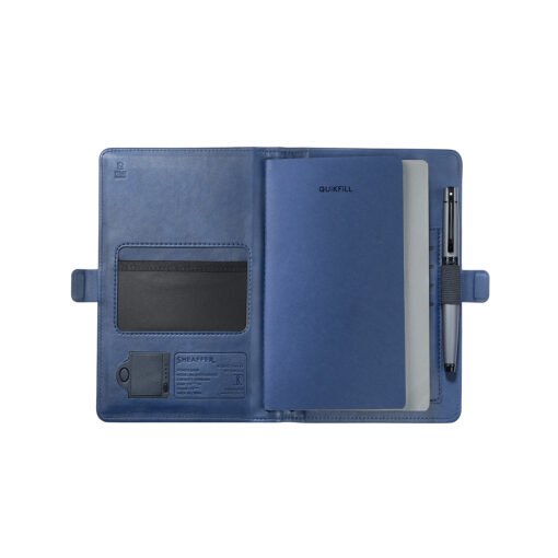 Sheaffer Superbook Mini - Wireless Powerbank Organizer With 8000Mah Blue - Image 2
