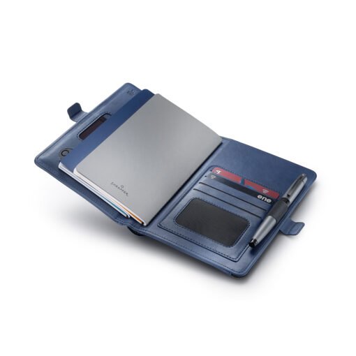 Sheaffer Superbook Mini - Wireless Powerbank Organizer With 8000Mah Blue - Image 3