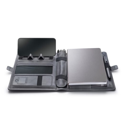 Sheaffer Superbook - Organizer Wireless Powerbank Organizer With 12000Mah Grey - Image 3