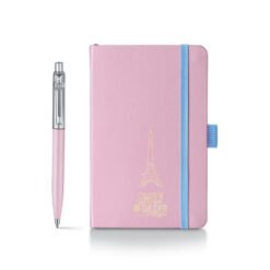 Sheaffer Gift Set Eip Sentinel E321 Matt Pink Body With Chrome Cap And Trims Bp And Pnk Small Nb