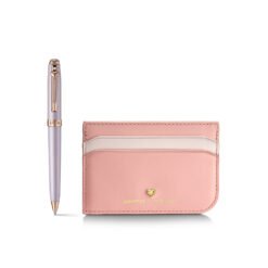 Sheaffer Gift Set Eip Prelude Mini E9810 Pastel Pink With Rose Gold Trims Bp With Dark Pink Cch