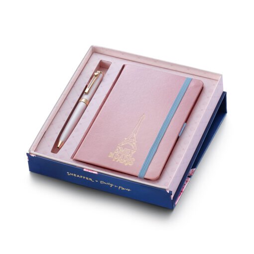 Sheaffer Gift Set Eip Prelude Mini E9810 Pastel Pink With Rose Gold Trims Bp With Pink Small Nb - Image 2