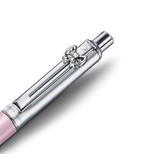 Sheaffer Pen Eip Sentinel E321 Matt Pink Body With Chrome Cap And Chrome Trims With Bow Emblem Bp - Image 3