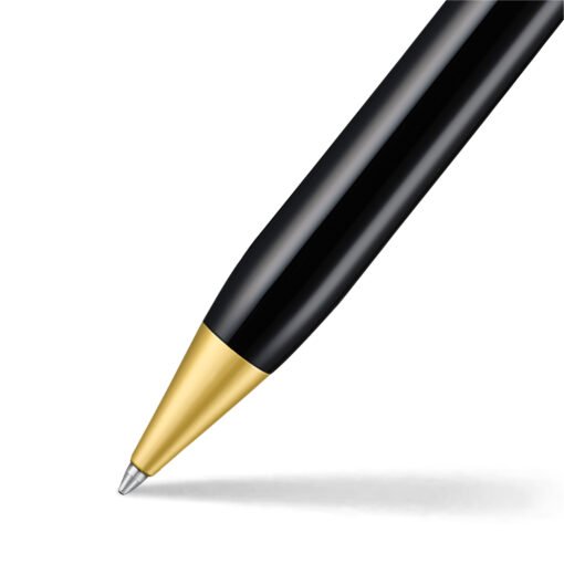 Sheaffer Pen Legacy E9065 Bi-Color Black Barrel And Chrome Cap With 14K Ip Gold Plated Trims Bp - Image 2