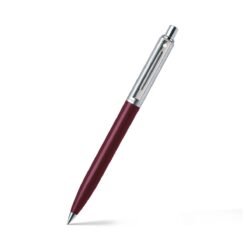 Sheaffer Pen Sentinel E321 Burgandy Barrel Brushed Chrome Cap And Chrome Trim Bp