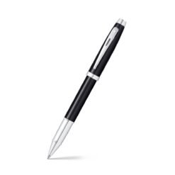 Sheaffer Pen 100 E9338 Glossy Black Lacquer With Chrome Plated Trims Rb