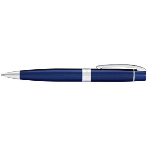Sheaffer Pen 300 E9341 Glossy Blue With Chrome Plated Trims Bp 4 Sheaffer Pen 300 E9341 Glossy Blue With Chrome Plated Trims Bp - Image 2
