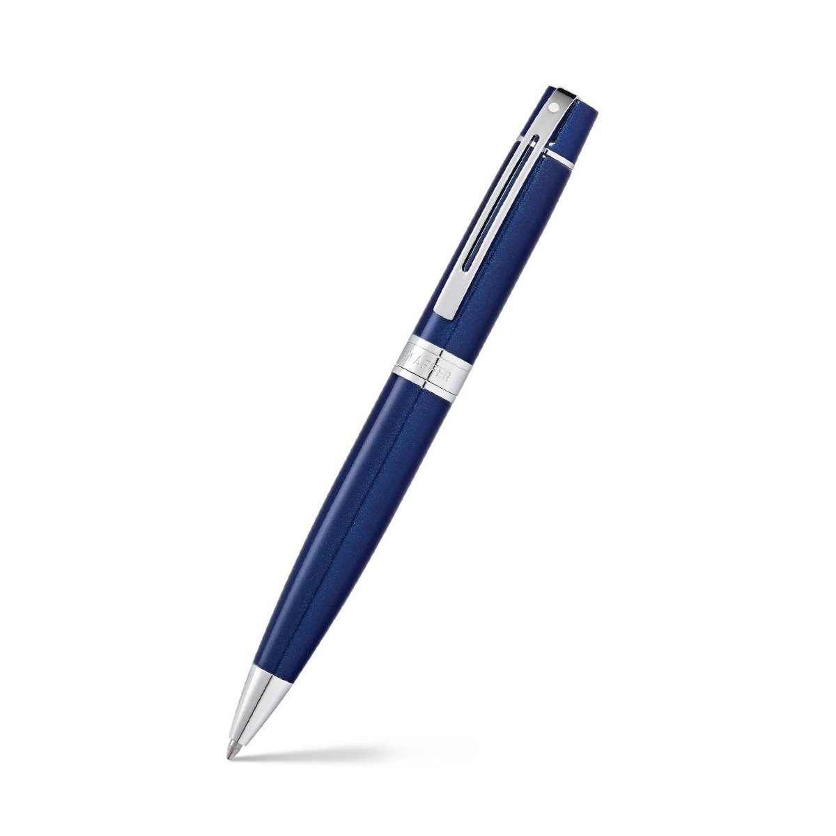 Sheaffer Pen 300 E9341 Glossy Blue With Chrome Plated Trims Bp 3 Sheaffer Pen 300 E9341 Glossy Blue With Chrome Plated Trims Bp