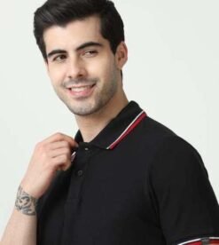 Marks & Spencer Polo T-shirts - Black