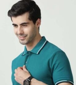 Marks & Spencer Polo T-shirts - Aqua Blue