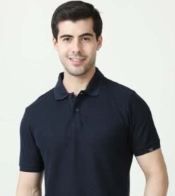 Marks & Spencer Polo T-shirts - Navy Blue