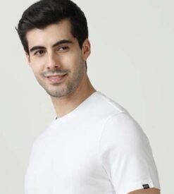 Marks & Spencer Round Neck T-shirts - White