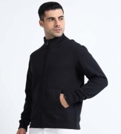 Marks & Spencer High Neck Sweat Shirt - Black