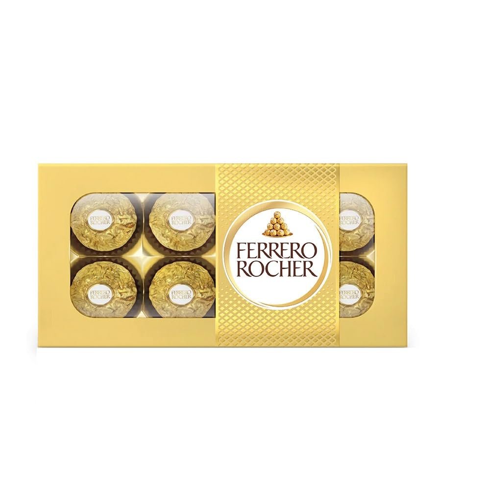 Ferrero Rocher Gift Box With 8 Pieces 3 Ferrero Rocher 8pc